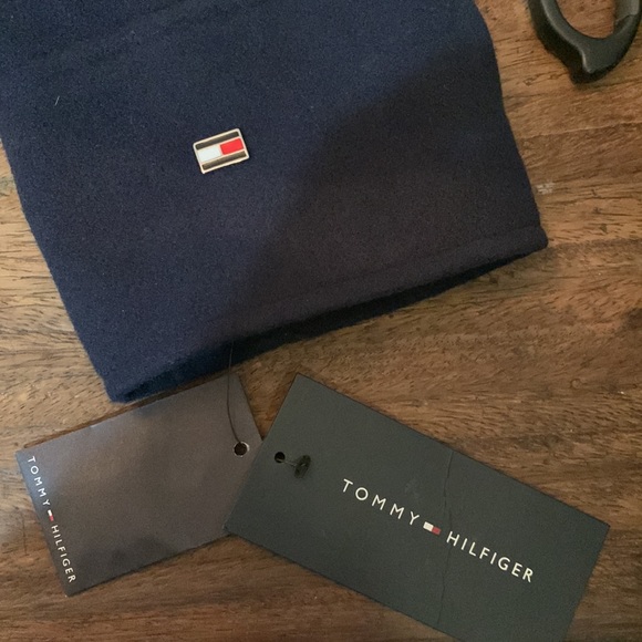 NWT Tommy Hilfiger Womens Single-Breasted Stand-Collar Coat in Navy - Picture 11 of 14